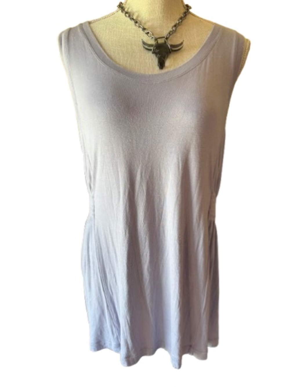 CAbi Lavender Sleeveless Swing Tank